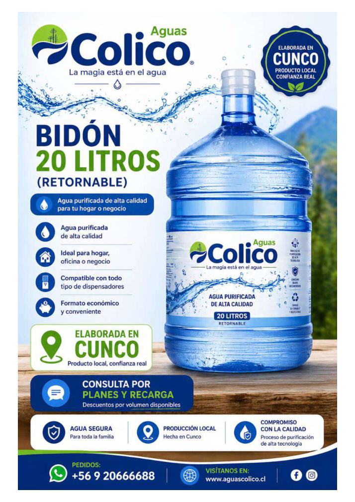 Recarga bidón 20 L
